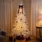 6ft. Pre-Lit Flocked Twig Artificial Christmas Tree, Warm White LED Lights